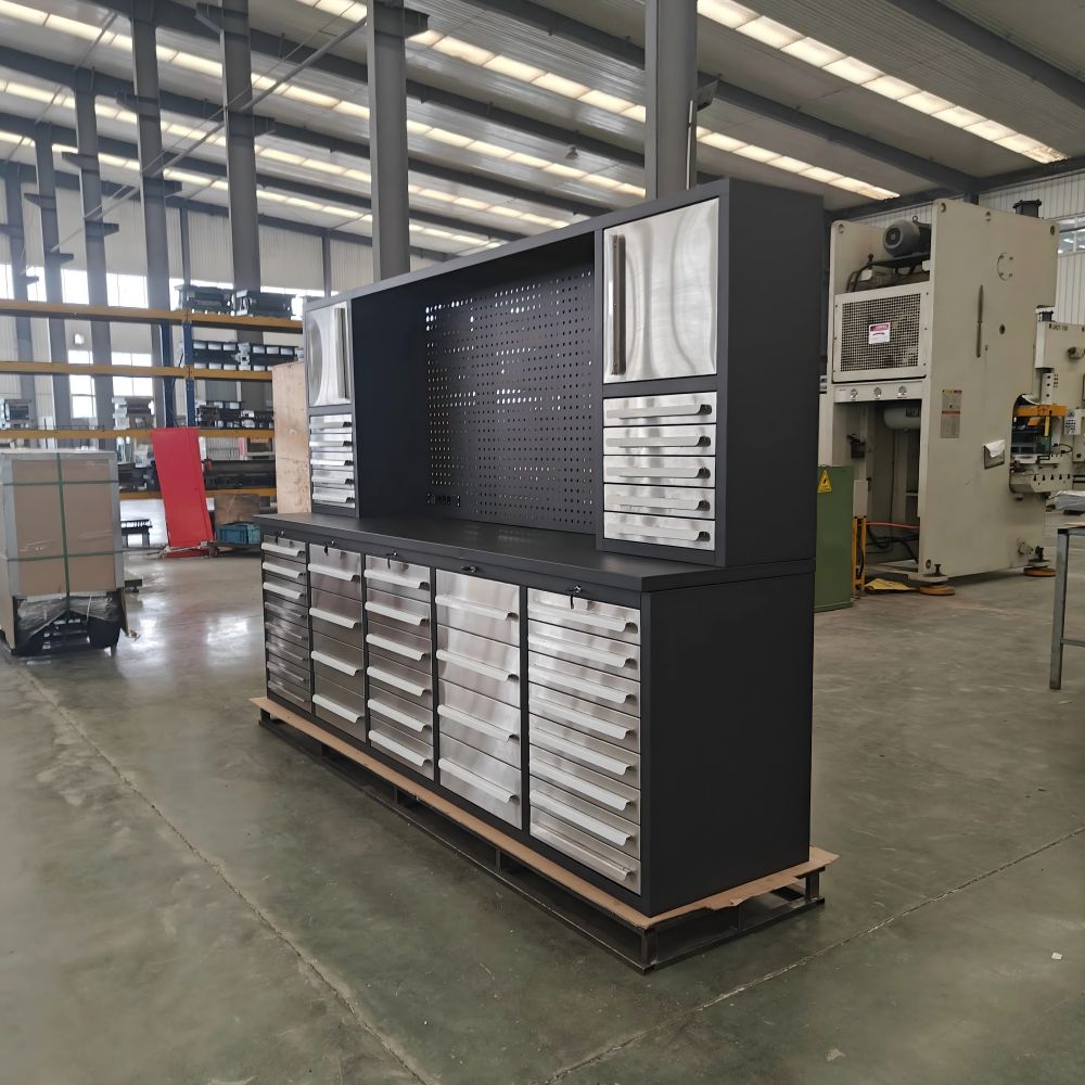 Multifunctional multi-drawer workbench