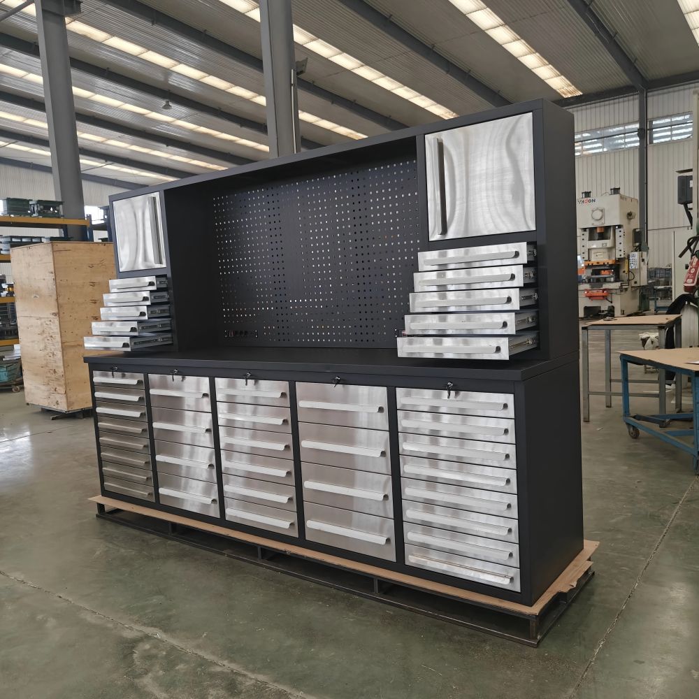Multifunctional multi-drawer workbench