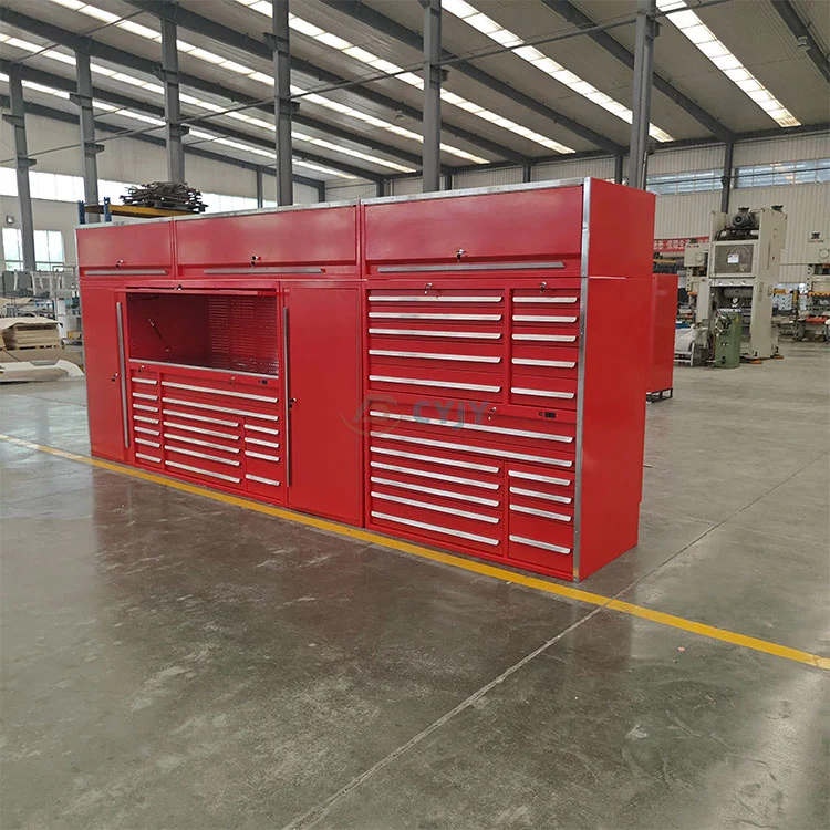 Red Tool Combination Cabinet