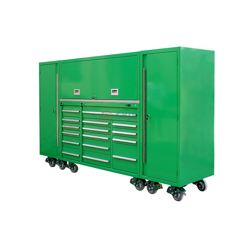 Aluminum Rolling Garage Cabinet