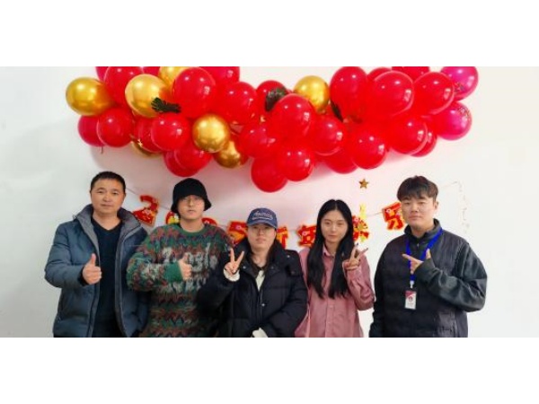 The company welcomes the New Year and writes a brilliant new chapter