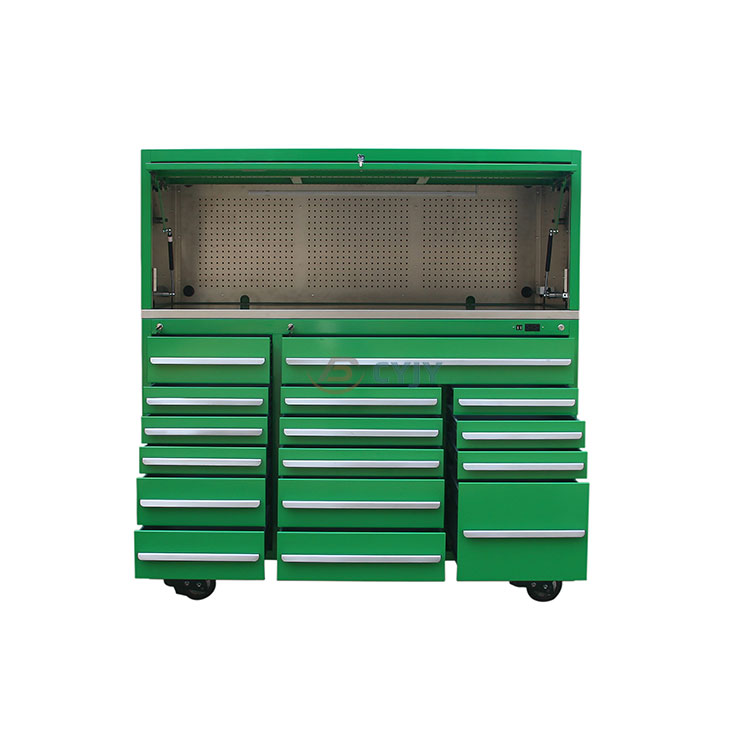 72 Inch Painted Tool Cabinet