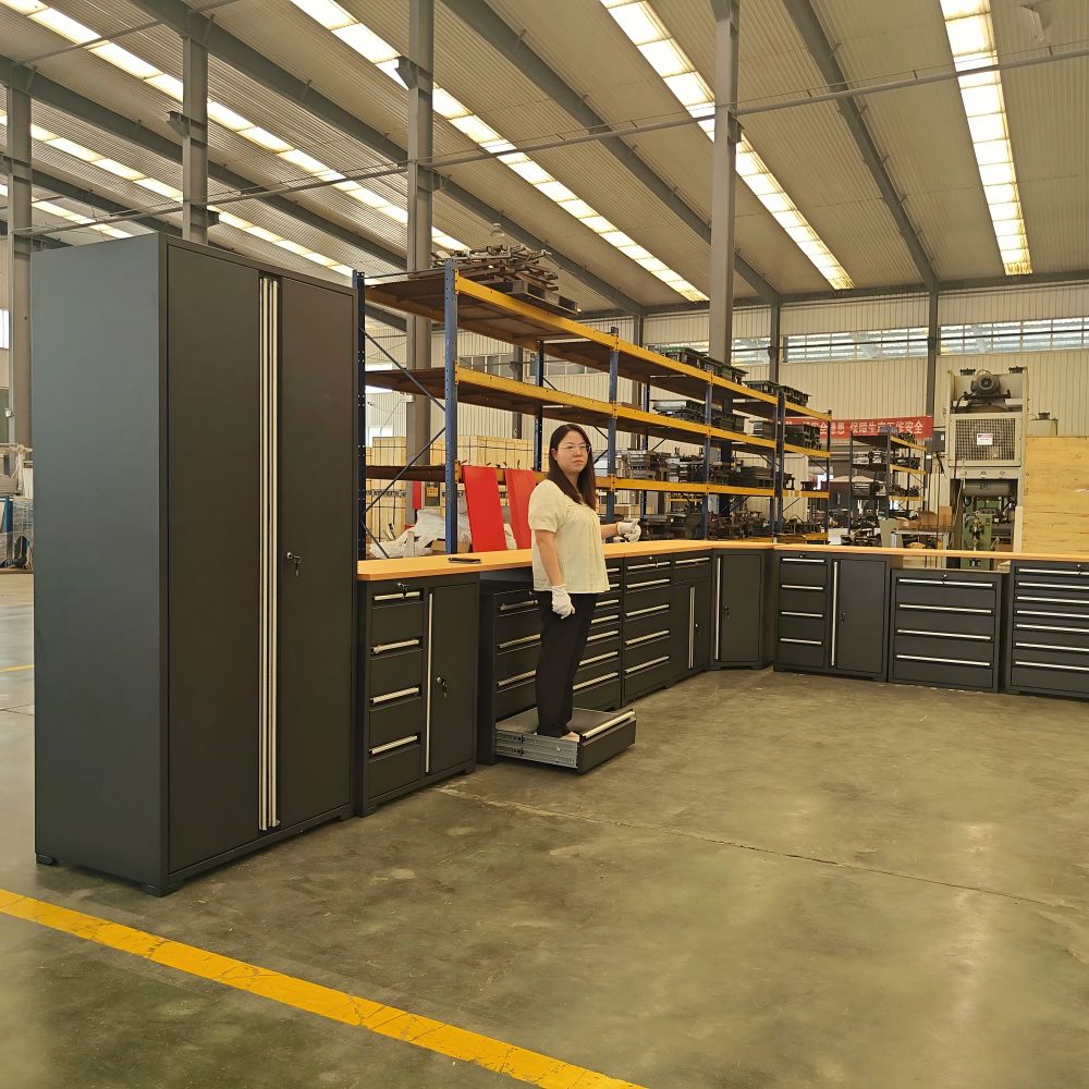 Corner Combination Garage Cabinet