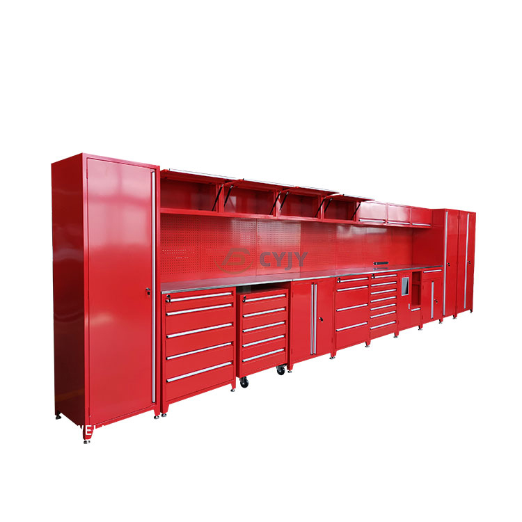 Heavy Duty Painted Metal Garage Cabinets