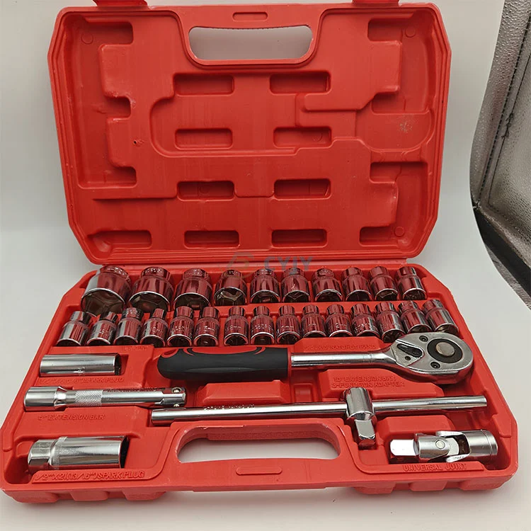 Toothed Ratchet Wrench Set