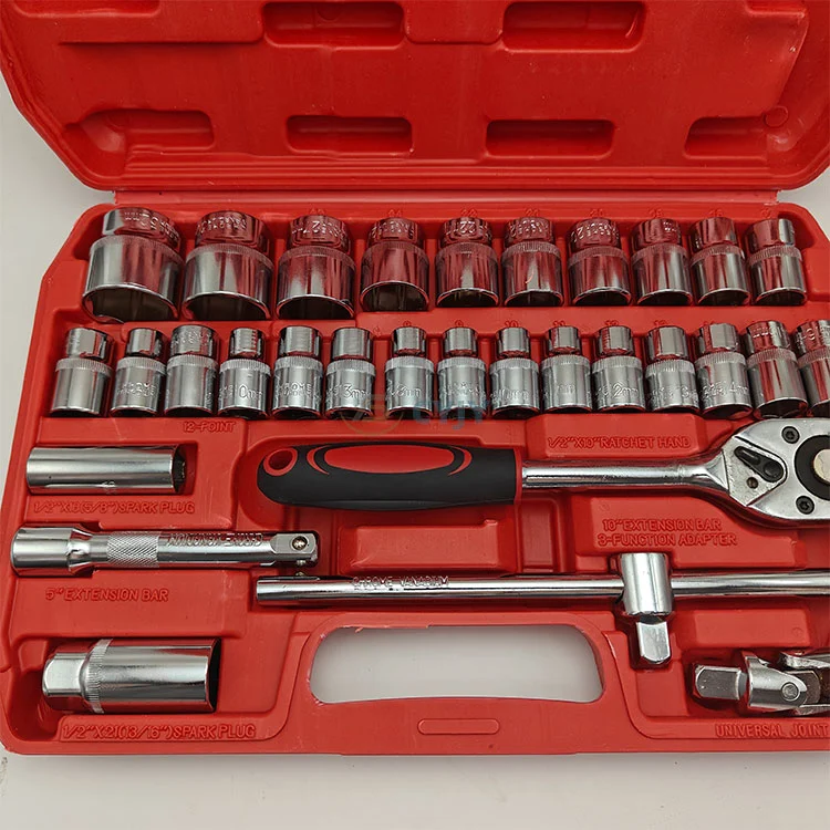 Toothed Ratchet Wrench Set