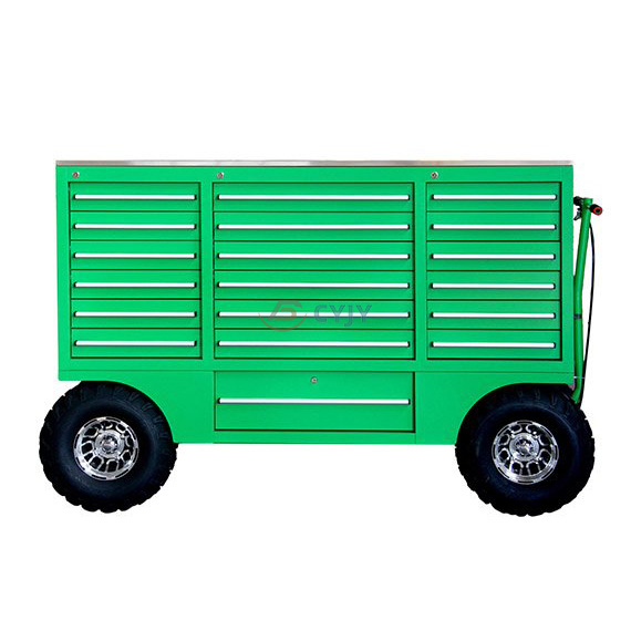 Multi-layer Drawer Tool Cabinet Pit Cart