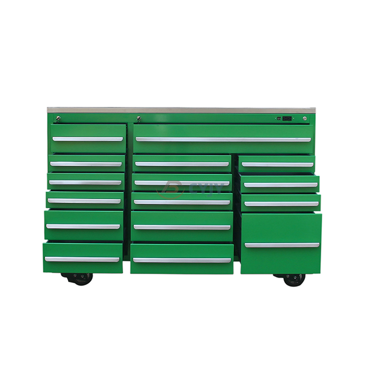 Aluminum Rolling Garage Cabinet
