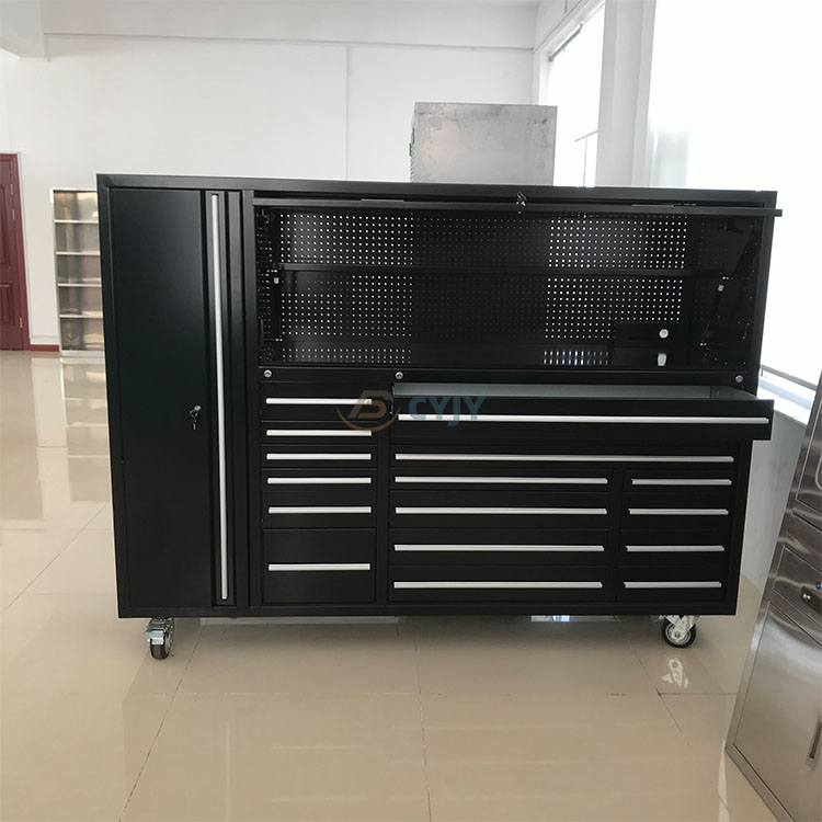 Black Rolling Tool Cabinet