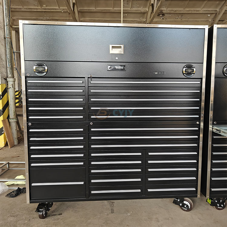 Black Garage Cabinet Combination