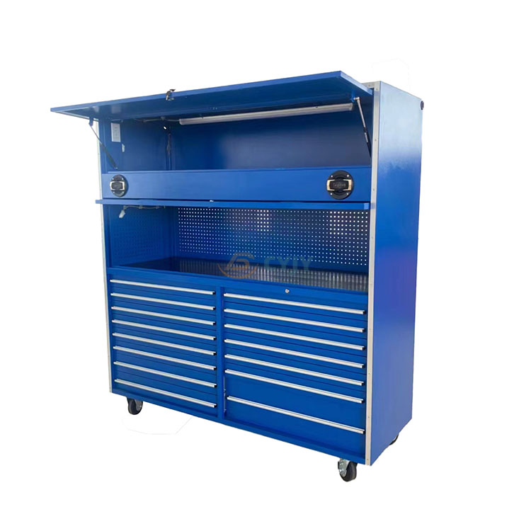 Blue Rolling Tool Cabinet