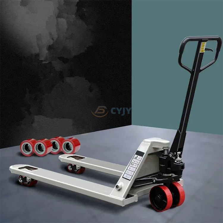 Widened Pallet Forklift