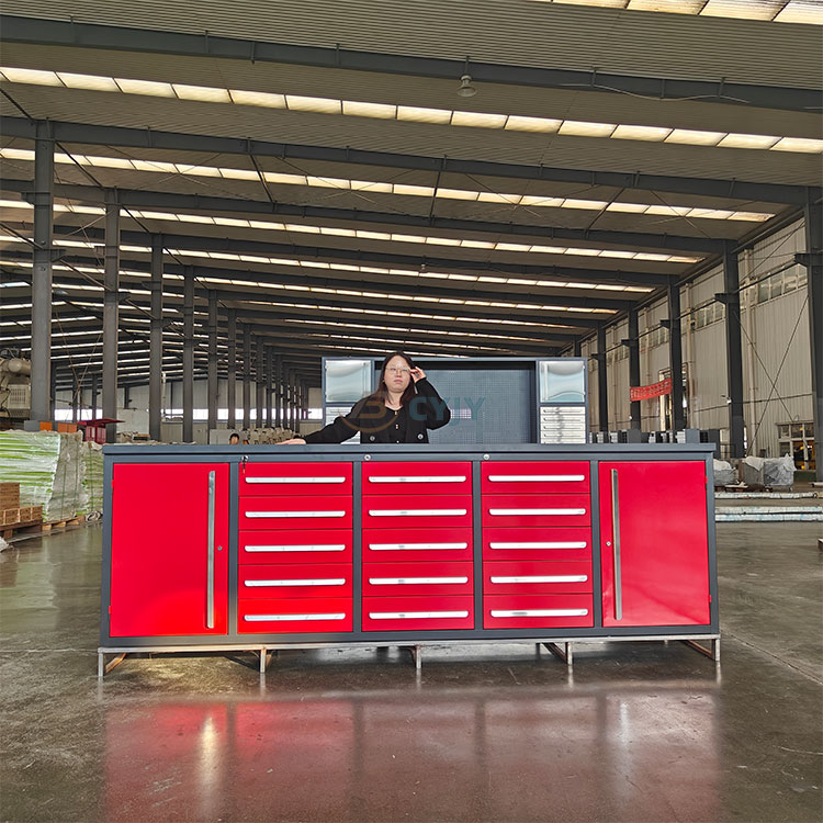 Steel 15 Drawer Workbench