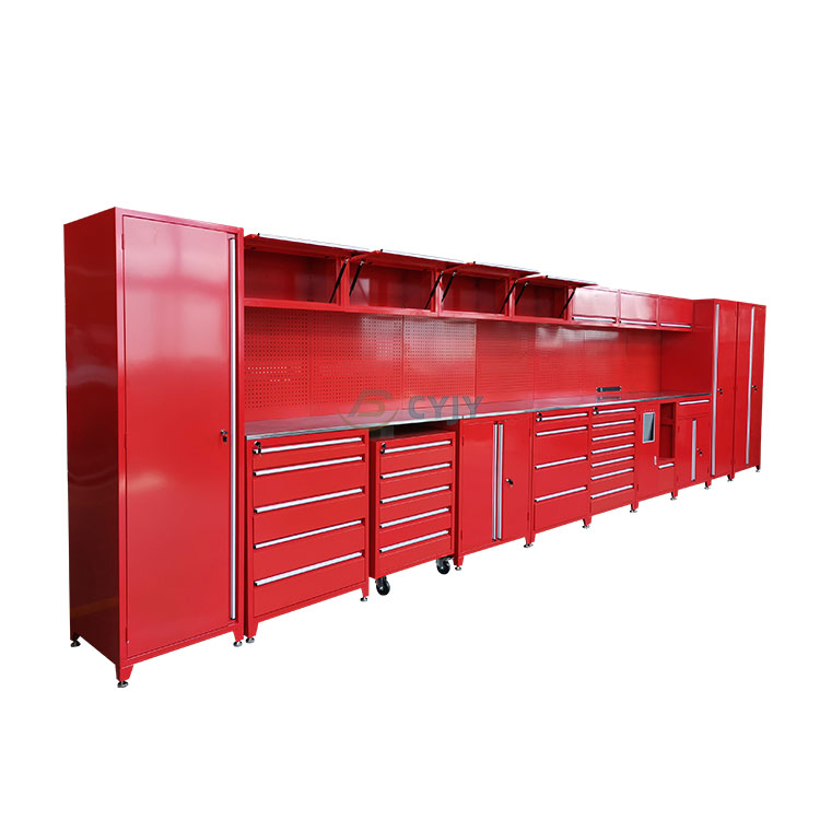 Galvanized Heavy Duty Garage Cabinet Combination