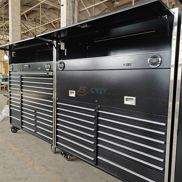 Black Garage Cabinet Combination