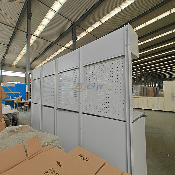 White Metal Tool Cabinet