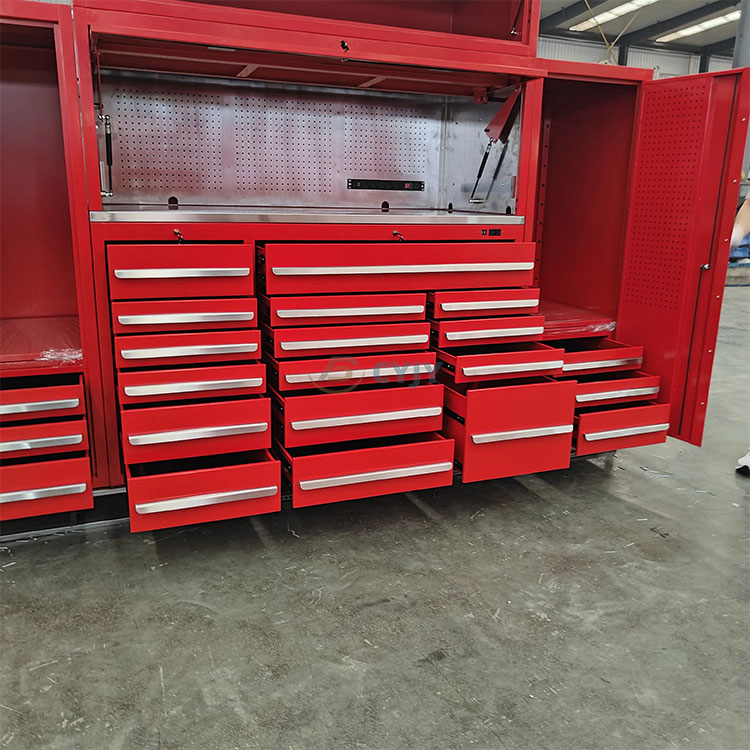 Red Garage Tool Cabinet