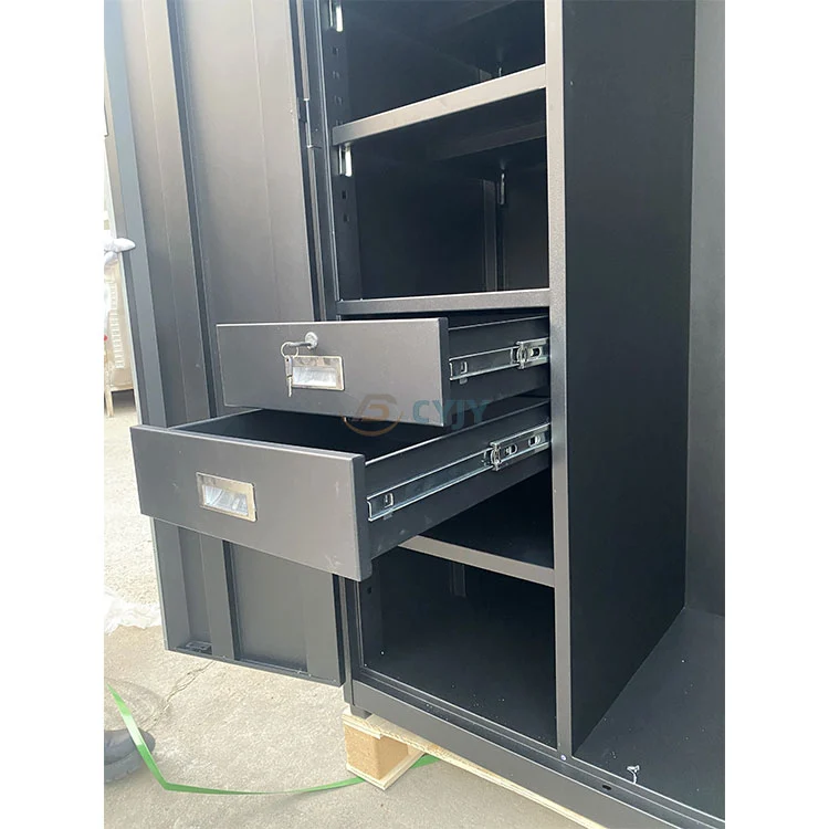 Multifunctional Double Door Tall Cabinet