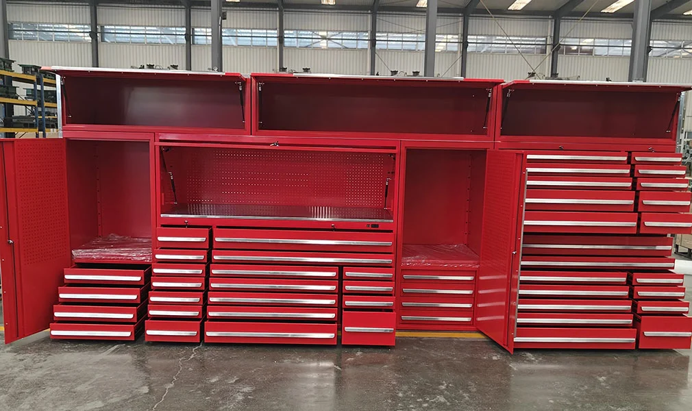 Red Tool Combination Cabinet