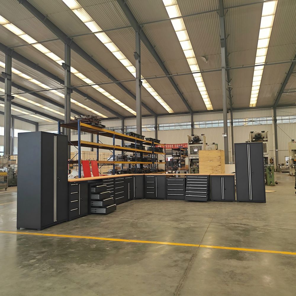Corner Combination Garage Cabinet