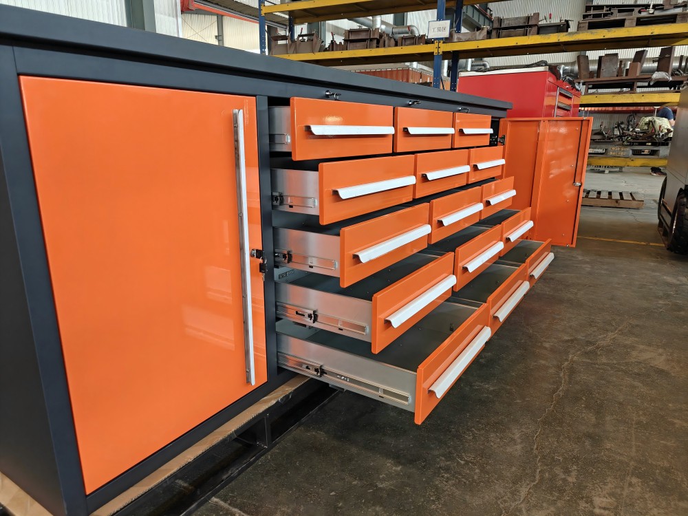 Orange workbench