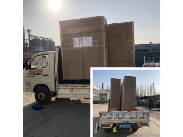 Sample cabinets shipped to US customers