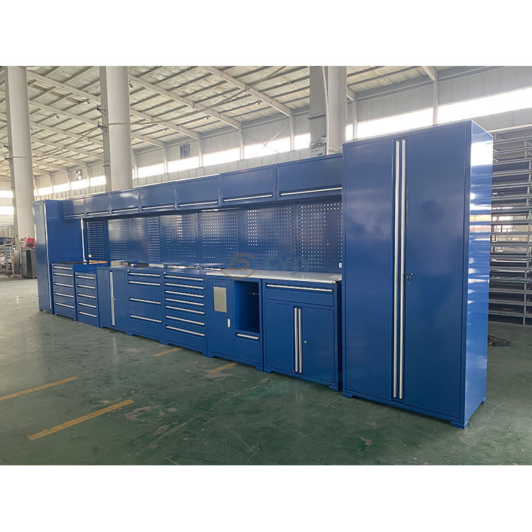 Heavy Duty Painted Metal Garage Cabinets