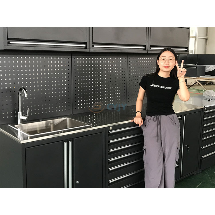 378 Inch Garage Cabinet Combination