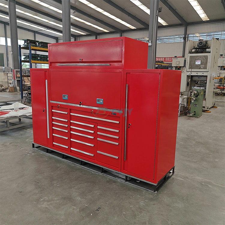 Red Garage Tool Cabinet