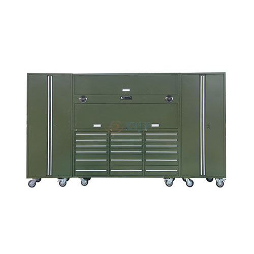 Rolling Metal Tool Cabinet