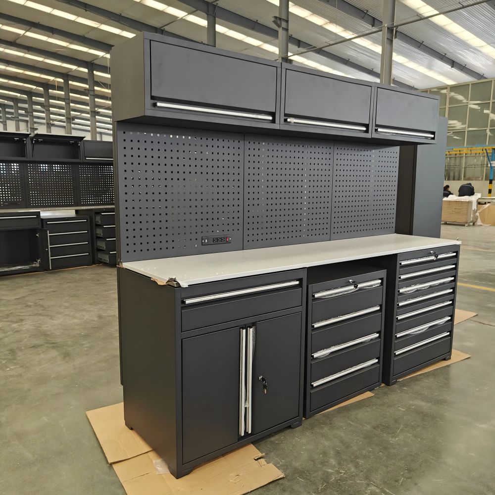 Sturdy Metal Workbench