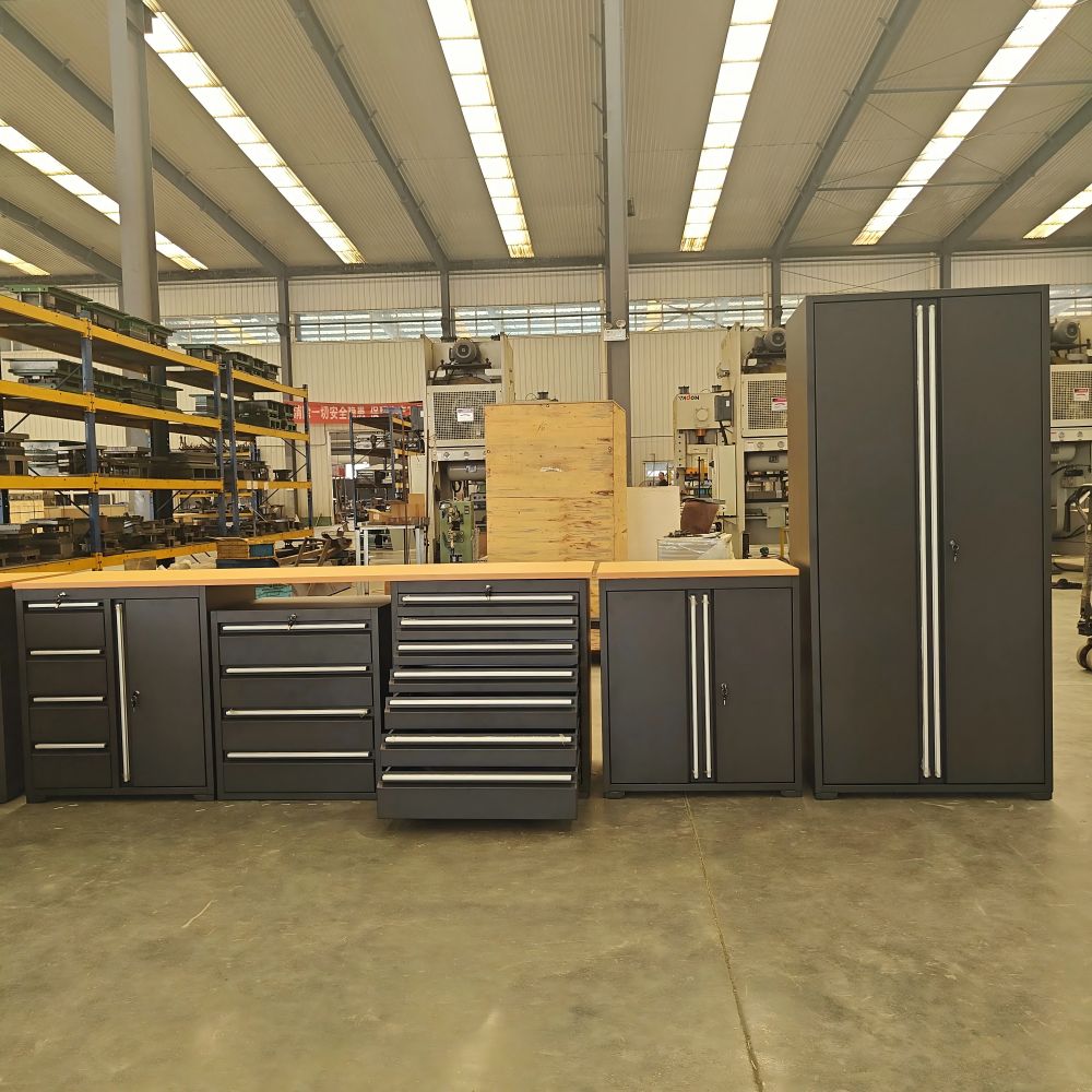Corner Combination Garage Cabinet