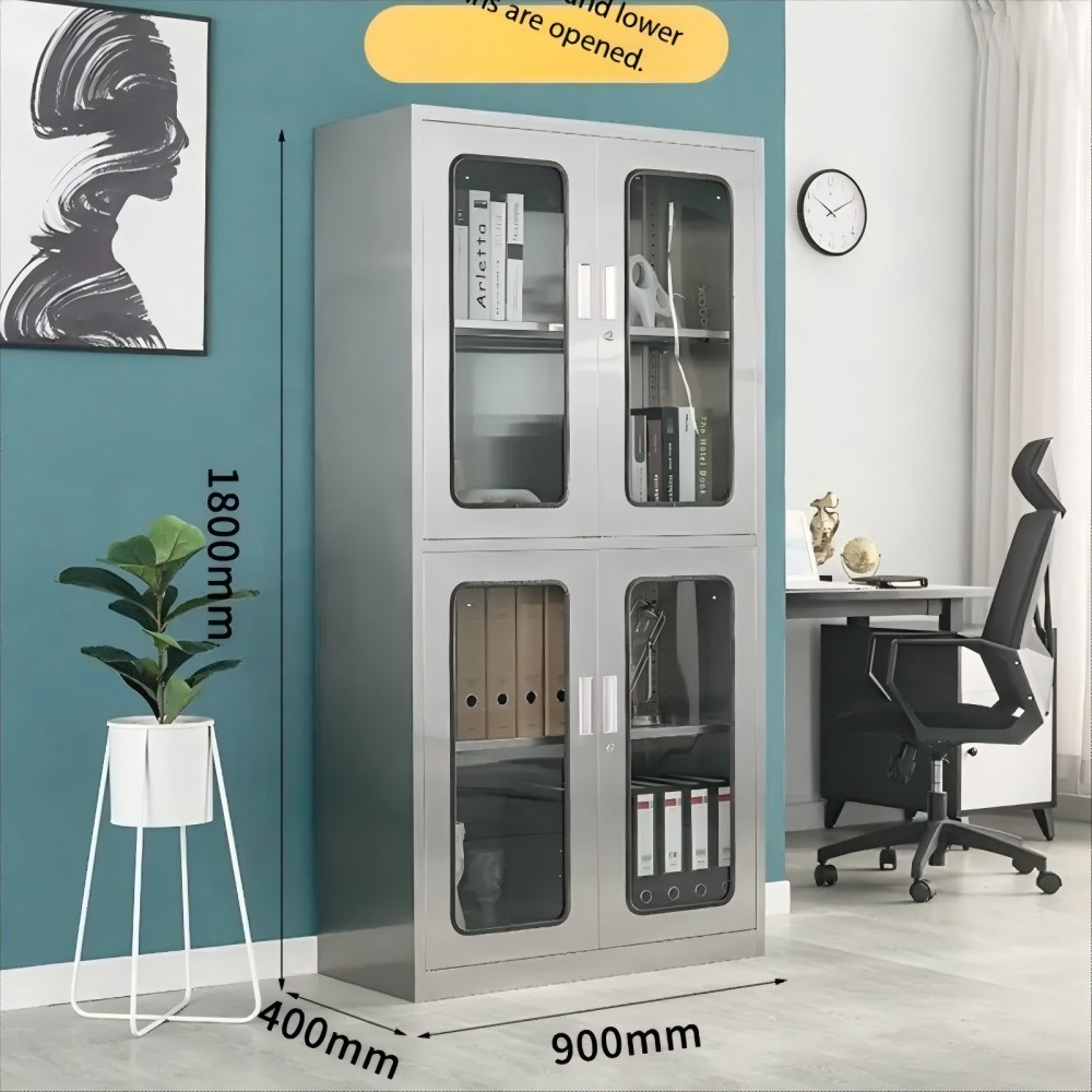 Stainless steel medicine cabinet