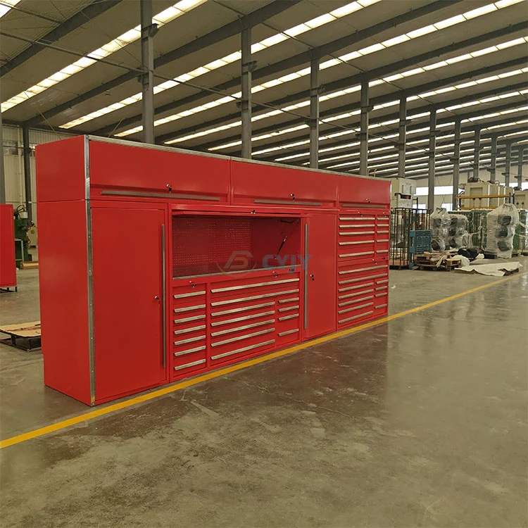 Red Tool Combination Cabinet