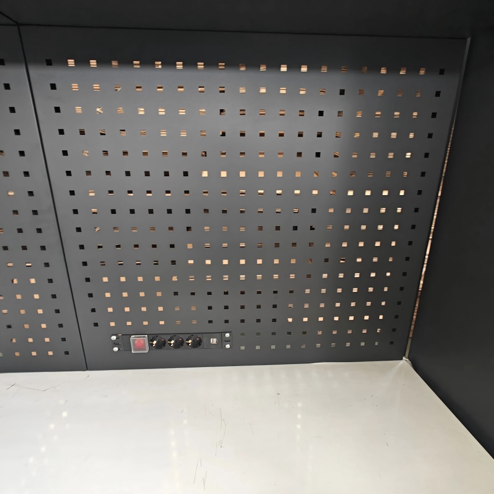 Large metal combination tool cabinet