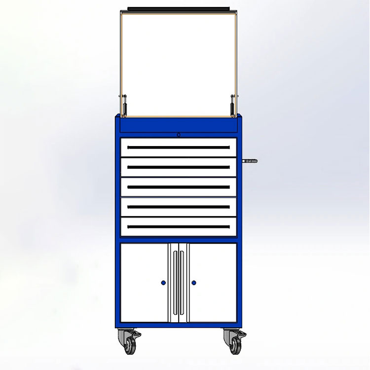 Metal Wheel Tool Cabinet