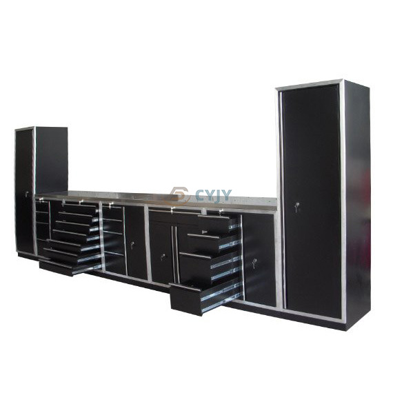 Stamped Heavy Metal Garage Cabinets