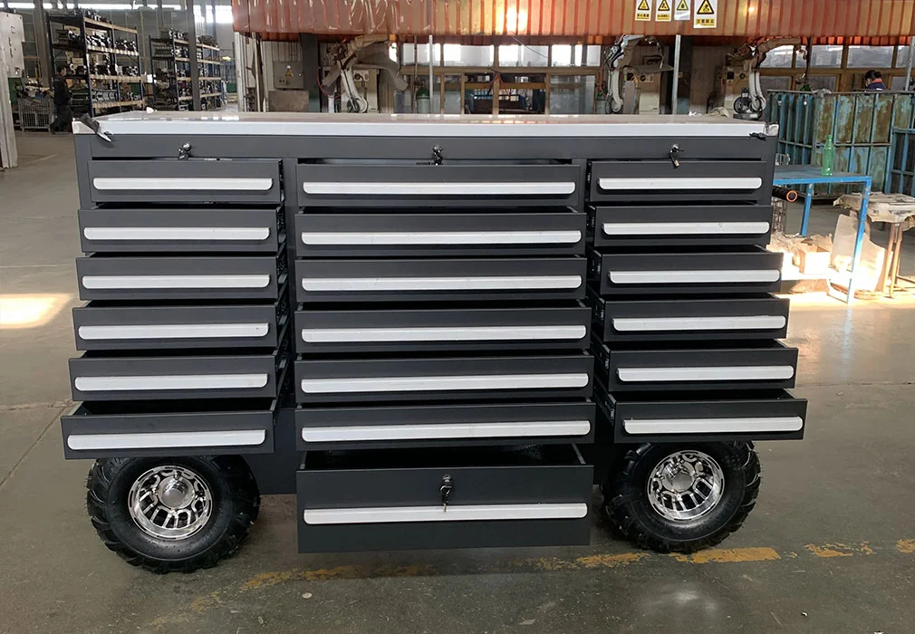 Metal Tool Pit Car
