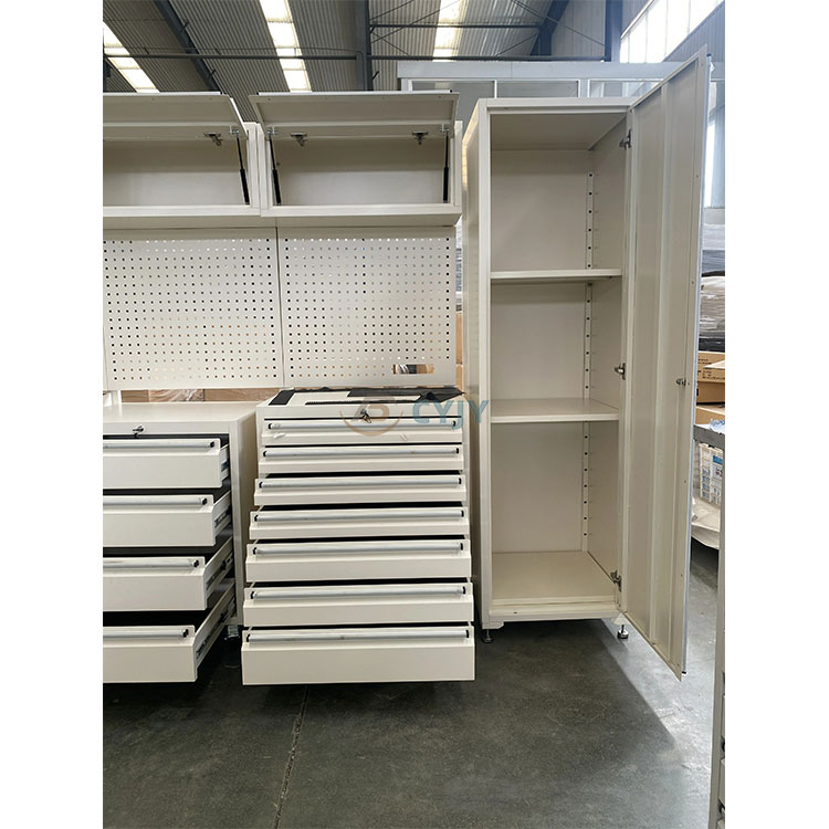 White Heavy duty Garage Cabinet