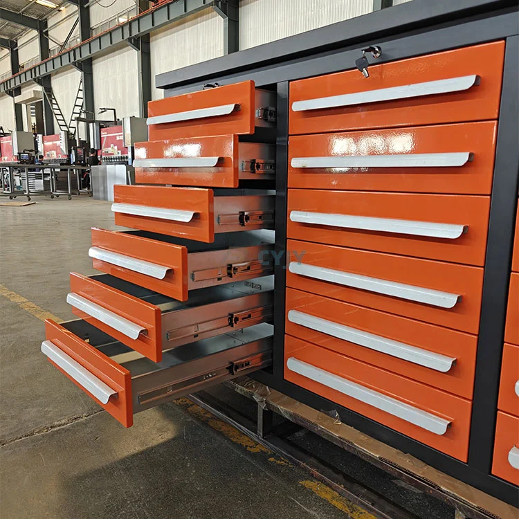 Orange 30 Drawer Workbench