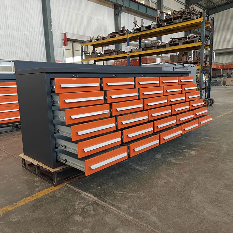 Orange 30 Drawer Workbench