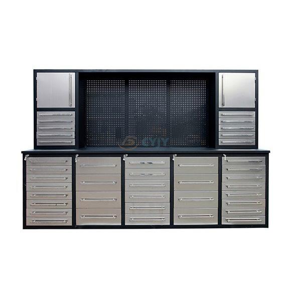 Stainless Steel Multi-layer Drawer Workbench