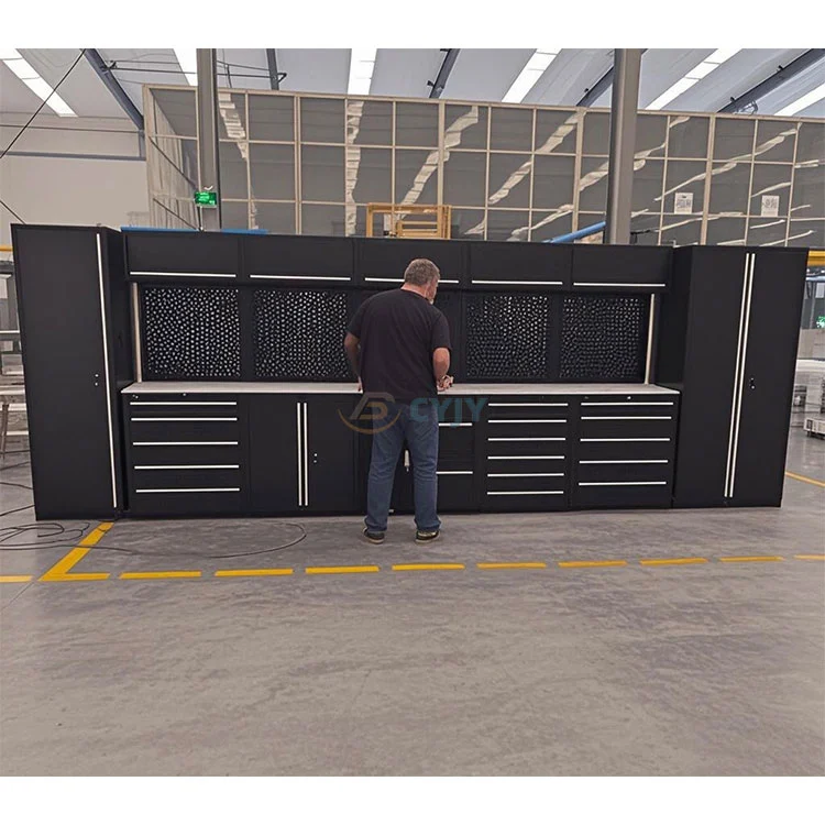Combination Metal Garage Organizer Cabinets