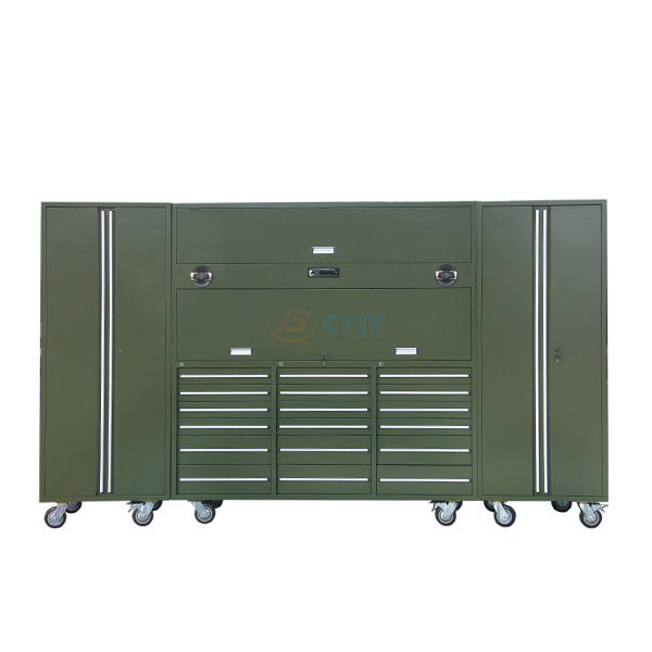 Spraying Heavy Duty Tool Cabinets