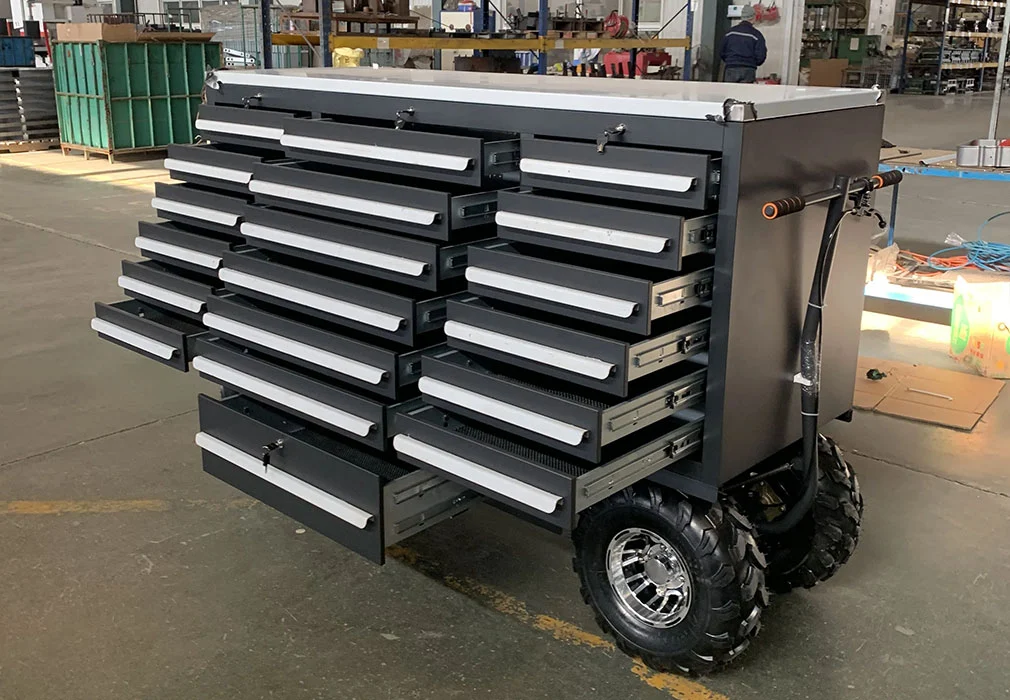 Metal Tool Pit Car