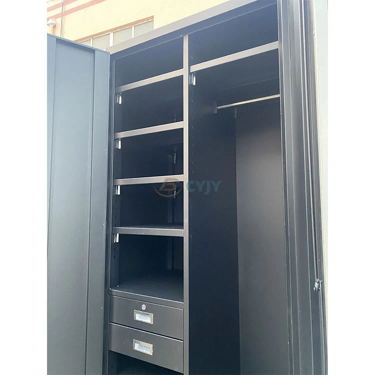 Multifunctional Double Door Tall Cabinet